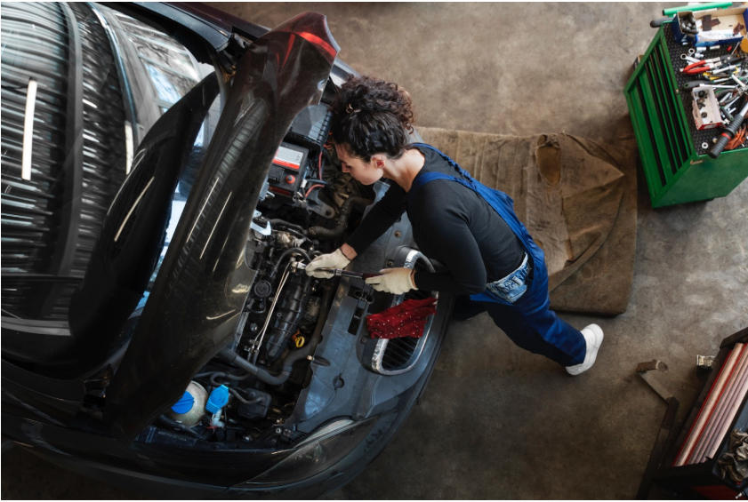 Getriebe im Auto