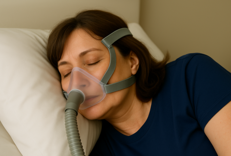 CPAP-Gerät-Anwender