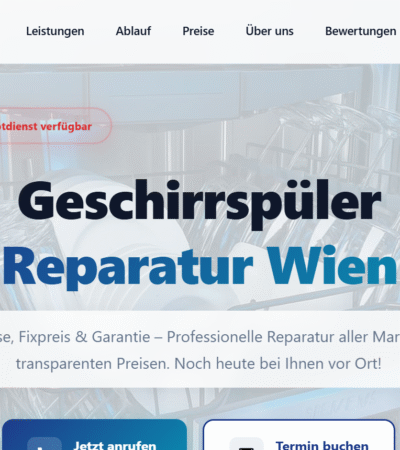 Geschirrspüler Fehlermeldung